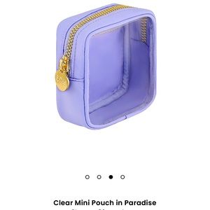 NWOT Stoney Clover Lane Clear Front Mini Pouch in Paradise